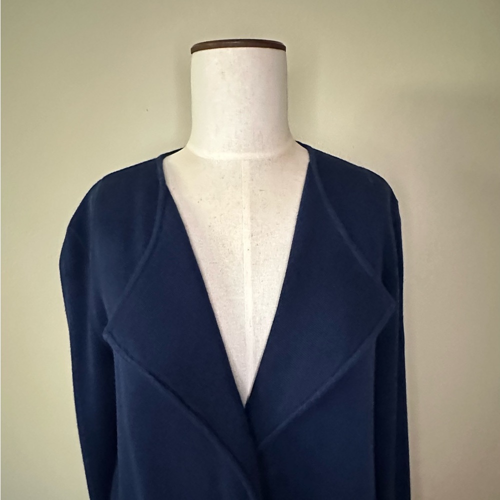 Talbots Women's Knit Open Front- No Buttons Jacket/Cardigan (large) - Picture 2 of 6